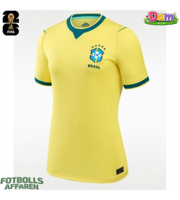 Brasilien Hemmatröja Kvinnor VM 2026 Kortärmad
